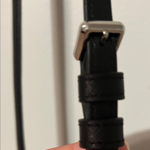 Kate Spade Black and White Polka Dot Crossbody Bag/cell phone bag. Adjust strap. - Picture 13 of 14